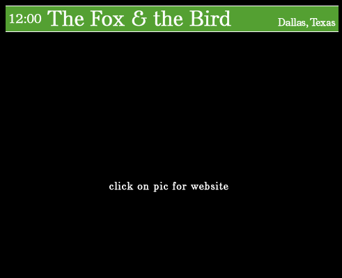 the fox and the bird